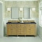 James Martin Vanities 72'' Double Vanity, Light Natural Oak w/ 3 CM Charcoal Soapstone Quartz Top 424-V72-LNO-3CSP - alternate 3
